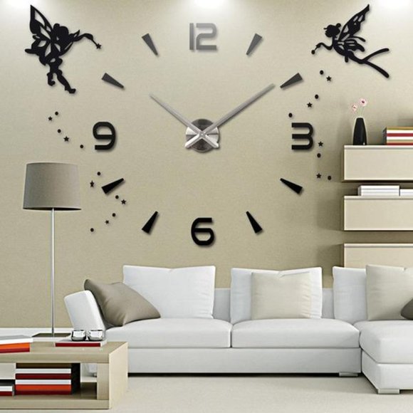 Large Wall Clock Quartz 3D - Picture 5 of 8